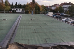 Flachdachsanierung einer Aussegnungshalle