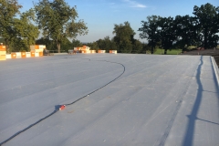 30Folienabdichtungsarbeit