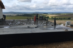 Heißbitumenabdichtung